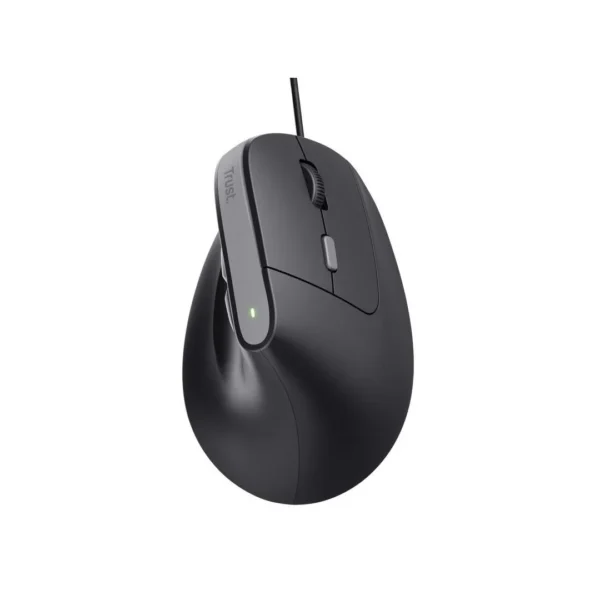 Mus TRUST Bayo II ergo Sort Kablet