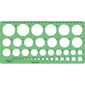 Sjablong LINEX 39 sirkler