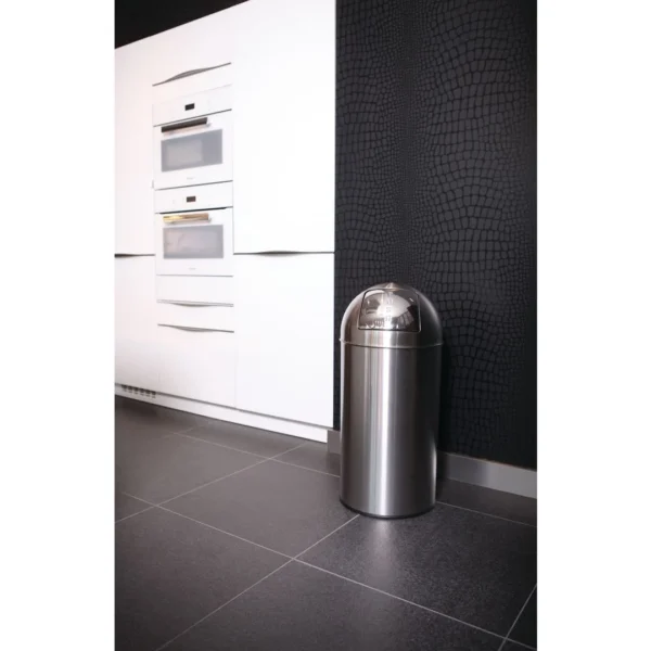 Avfallsbeholder EKO Pushcan 40L stål