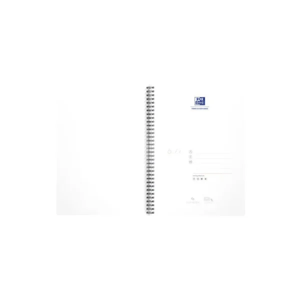 Notatbok OXFORD Smart Black A4 ruter sp