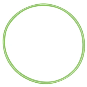 Rokkering i plast 65cm