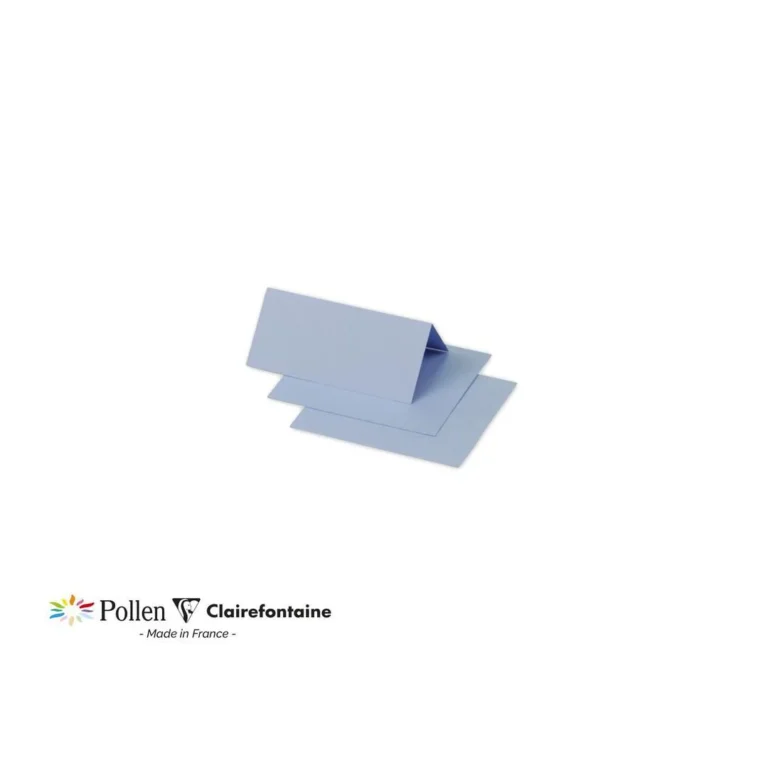 Bordkort POLLEN 85x80mm lys blå(25)