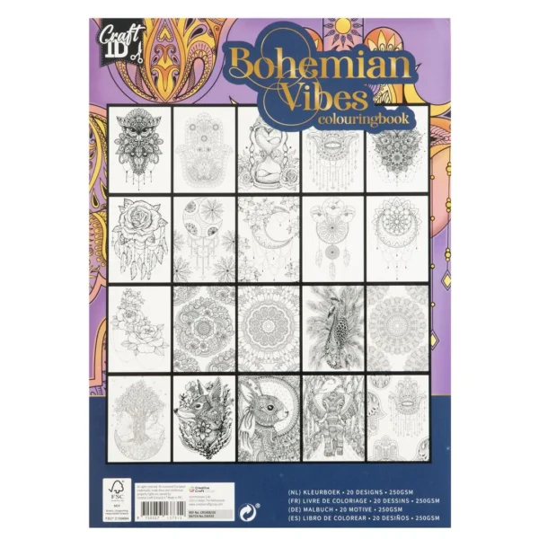 Fargelegging GRAFIX 20 ark 250g