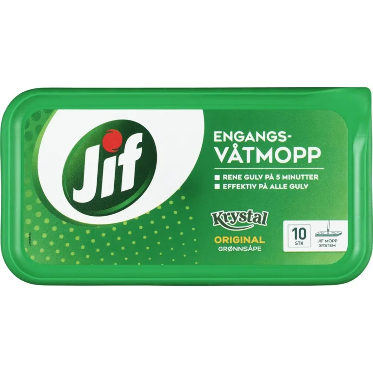 Engangsvåtmopp JIF Krystal Original (10) - Bilde 2