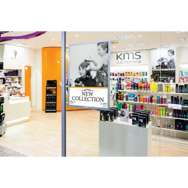 Ramme DURAFRAME A1 magnet selvkle sølv