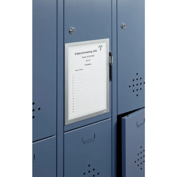 Magnetramme DURAFRAME NOTE A4 sølv