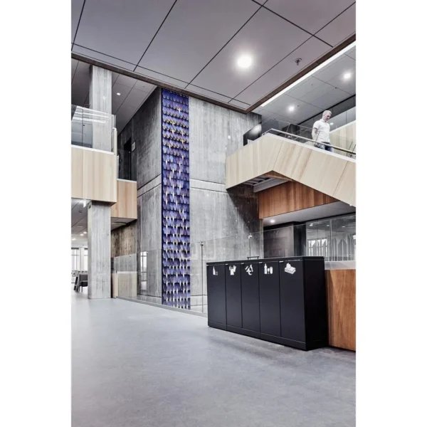 Avfallsbeholder BICA 874 2x65 antrasitt