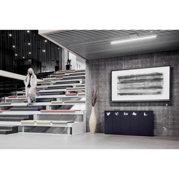 Avfallsbeholder BICA 874 2x65 antrasitt