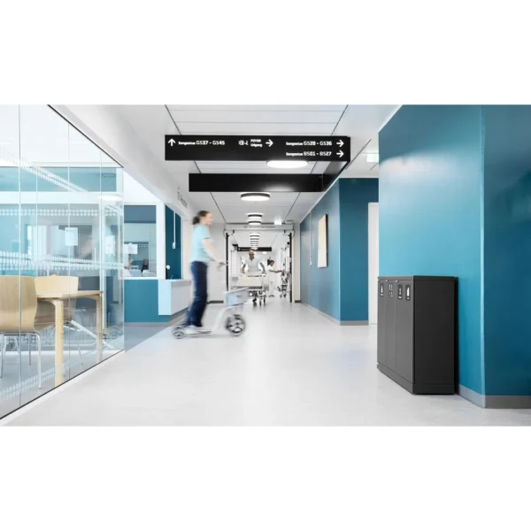 Avfallsbeholder BICA 950 2x65/45L antras