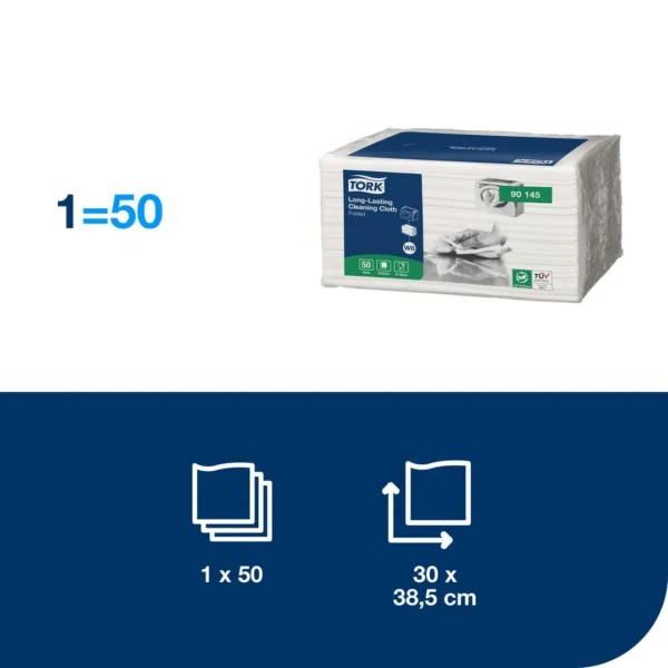 Klut TORK Premium W8 allbruk hvit(50)