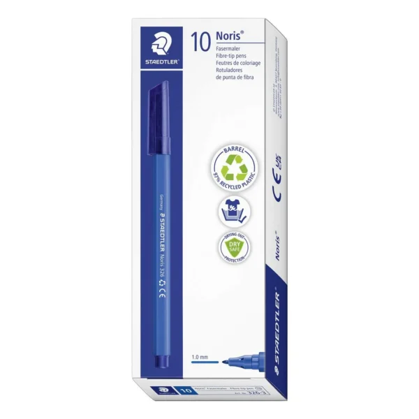Fiberpenn STAEDTLER Noris 326 1,0mm blå