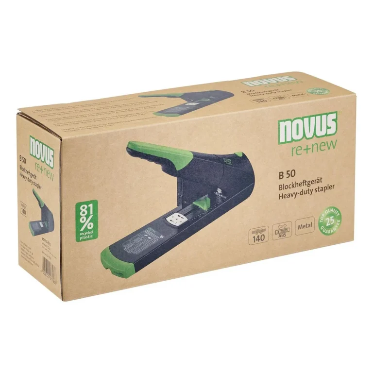 Stiftemaskin NOVUS B50 HD 140ark sort - Bilde 2