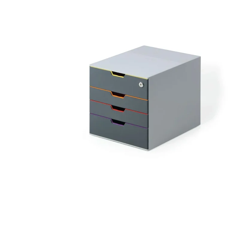 Skuffekabinett DURABLE Vc 4 skuffer lås - Bilde 8