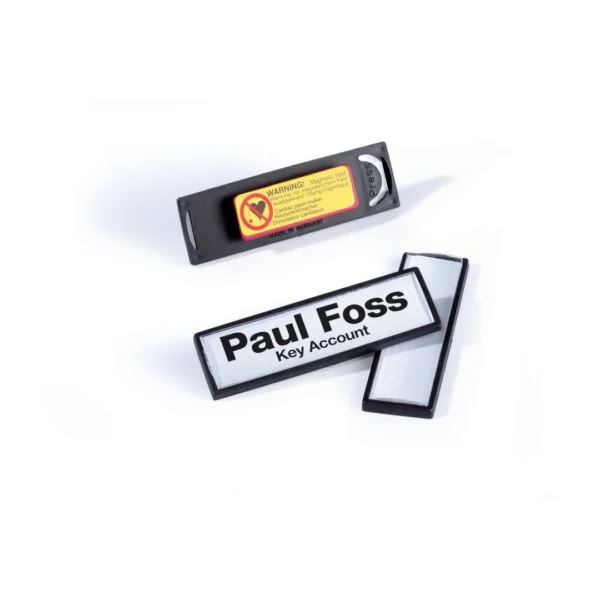 Navneskilt DURABLE 17x67 magnetisk (25)