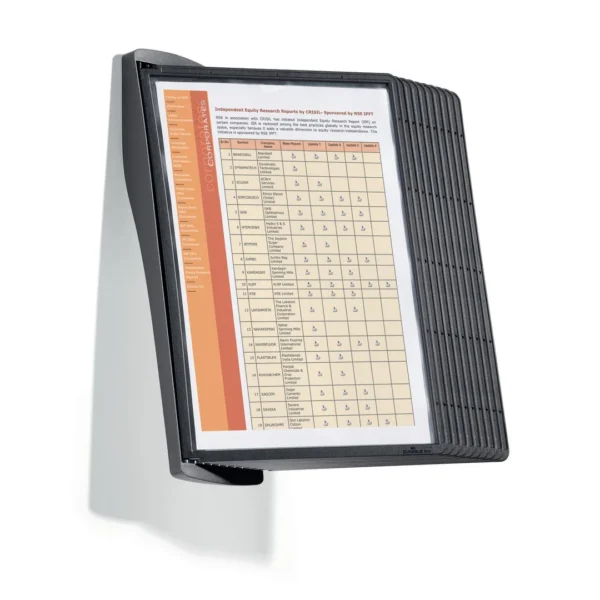 Veggstativ SHERPA 10 lommer sort