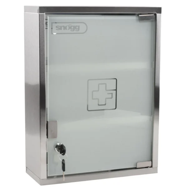 Medisinskap SNØGG Frost u/innhold stål