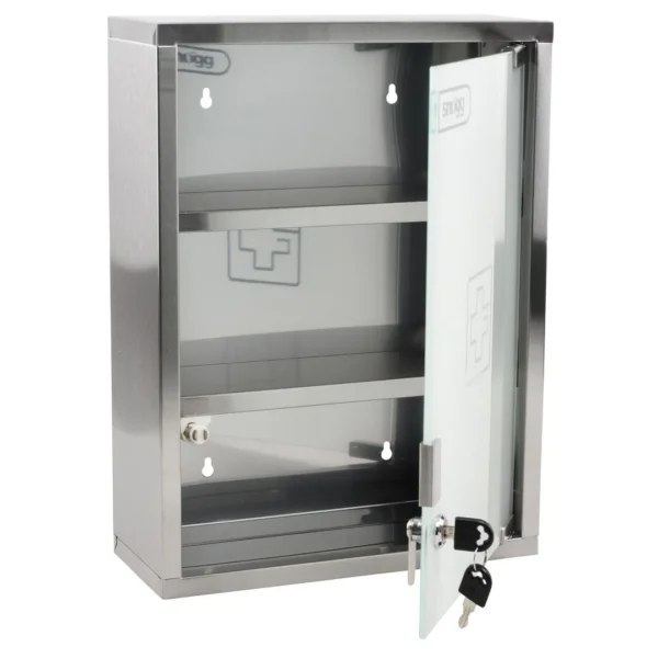 Medisinskap SNØGG Frost u/innhold stål