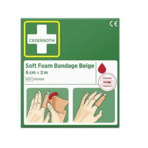 Bandasje CEDERROTH Soft Foam 2m beige
