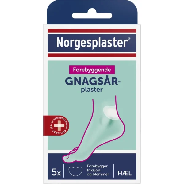 Plaster NORGESPLASTER gnagsår hæl (5)