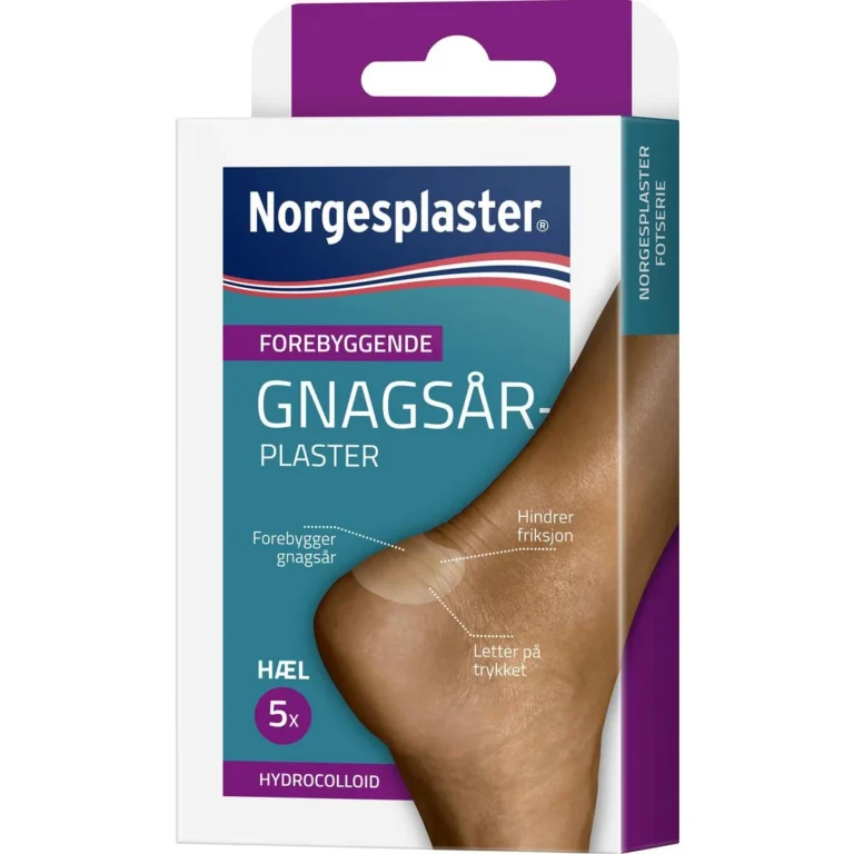 Plaster NORGESPLASTER gnagsår hæl (5) - Bilde 2