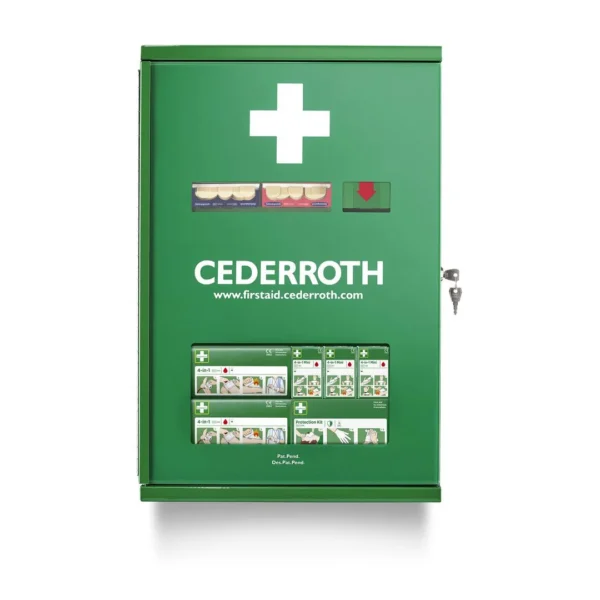 Førstehjelpsskap CEDERROTH dobbeldør