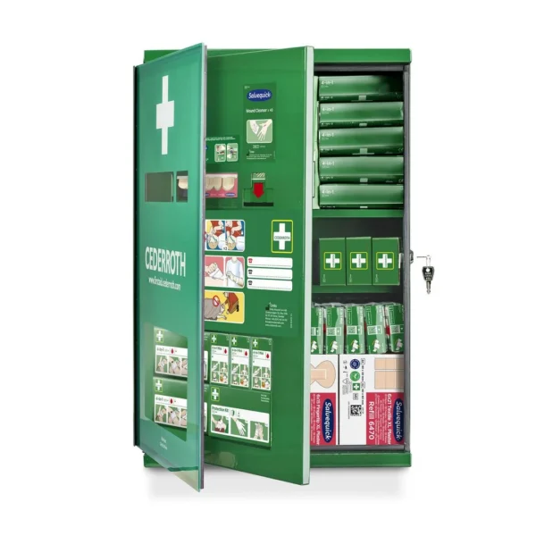 Førstehjelpsskap CEDERROTH dobbeldør