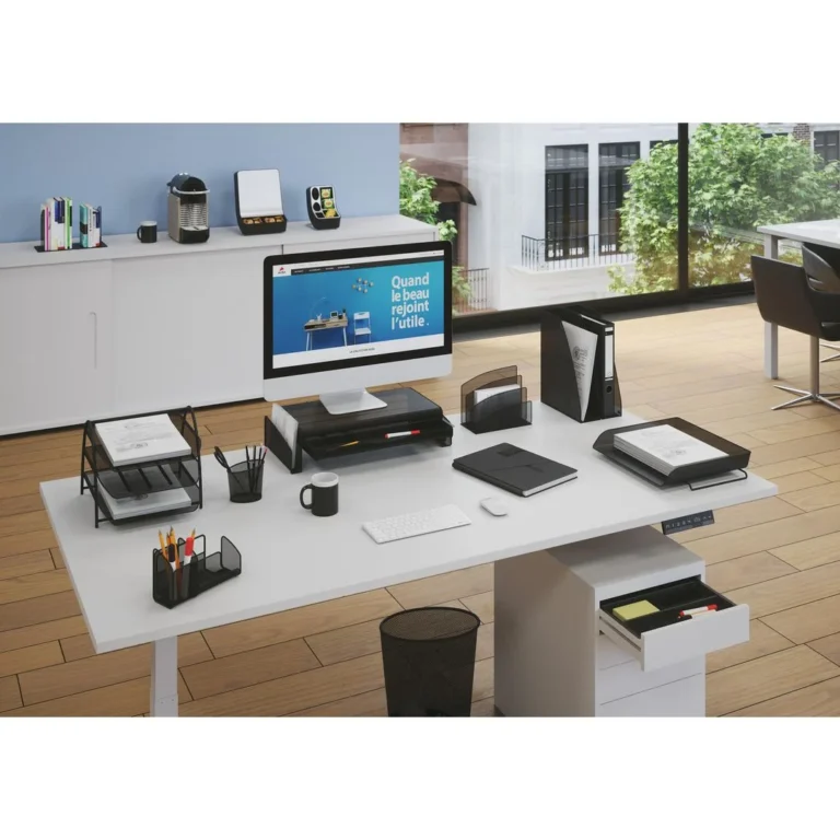 Skjermholder ALBA mesh sort - Bilde 2