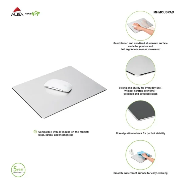 musematte ALBA Aluminium