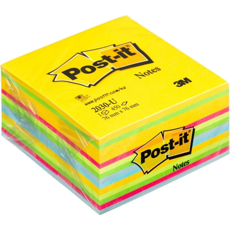 Notatkube POST-IT 76x76 ultra farger
