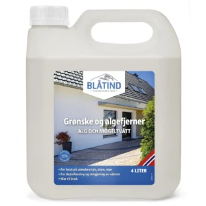 Grønske og algefjerner BLÅTIND 4L