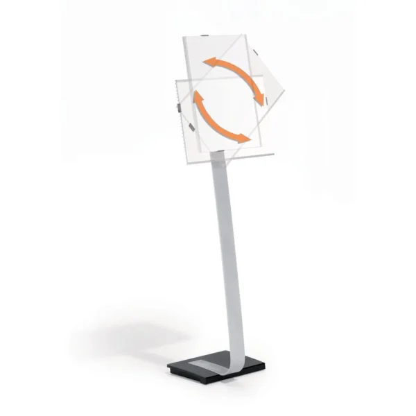 Gulvstativ DURABLE A3 aluminium