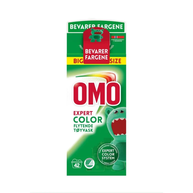 Tøyvask OMO color flyt. kartong 1,5L