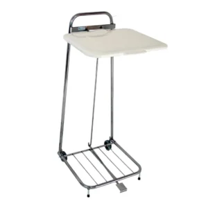 Avfallsstativ HYKAB Erik 125L hvitt lokk