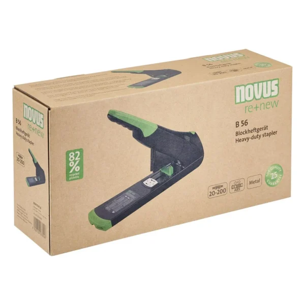 Stiftemaskin NOVUS B56 HD 200ark sort