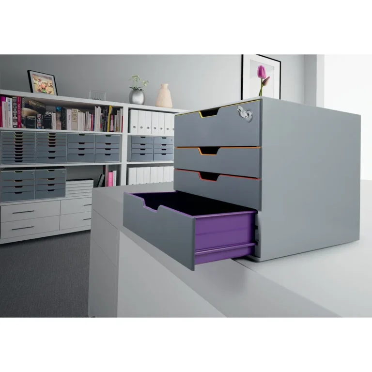 Skuffekabinett DURABLE Vc 4 skuffer lås - Bilde 10