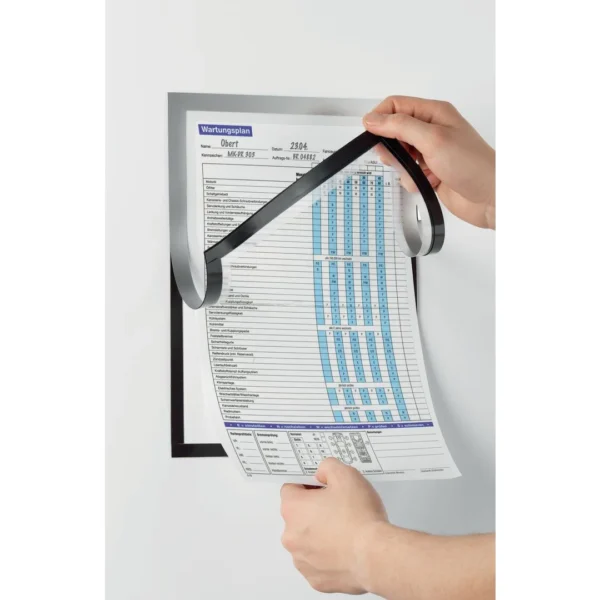 Magnetramme DURAFRAME NOTE A4 sølv