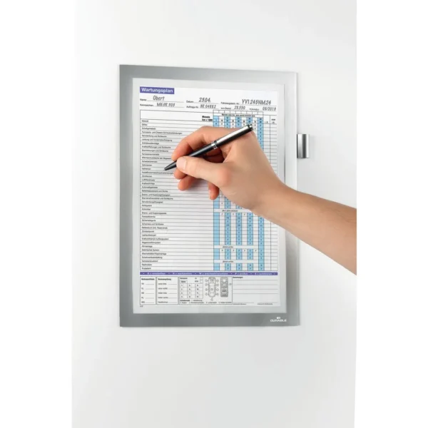 Magnetramme DURAFRAME NOTE A4 sølv