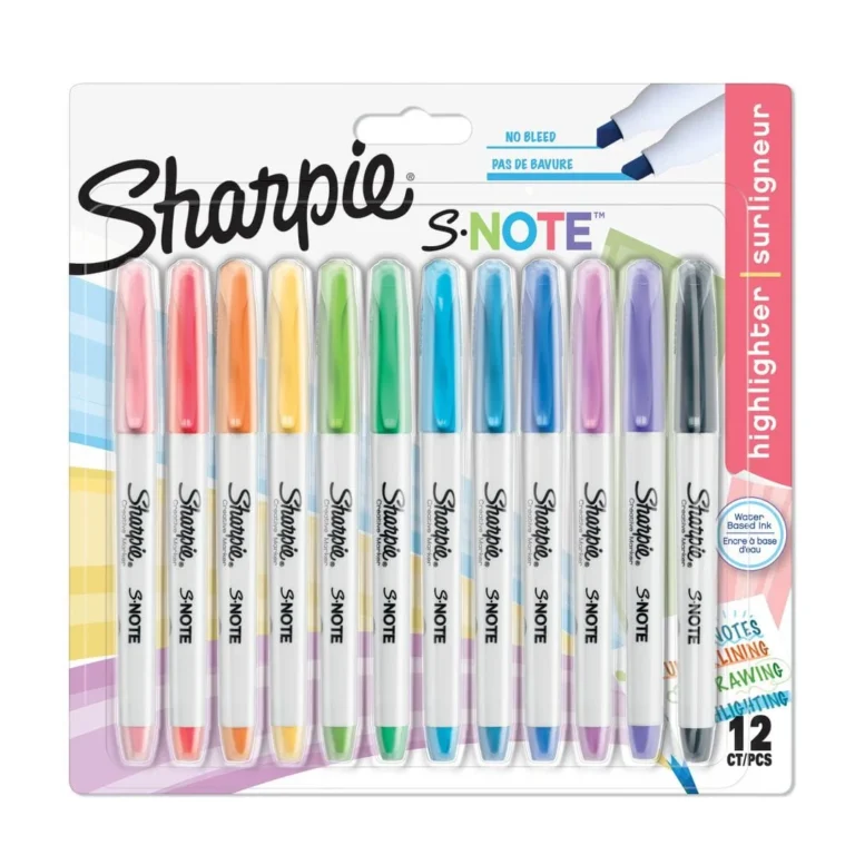 Tekstmarker SHARPIE ass. (12)