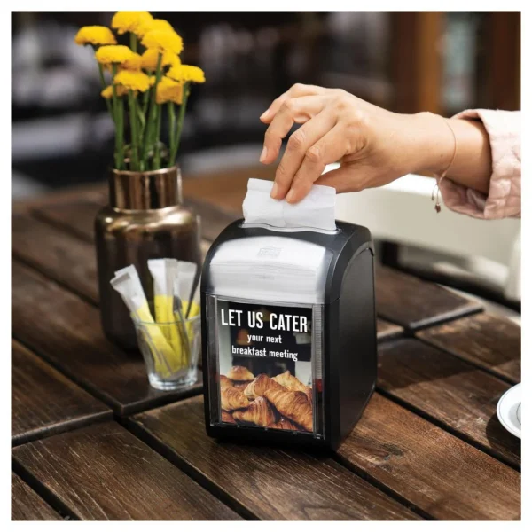 Dispenserserviett TORK N14 2L hvit (720)