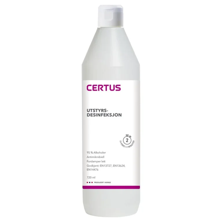 Utstyrsdesinfeksjon CERTUS 95% 0,72L
