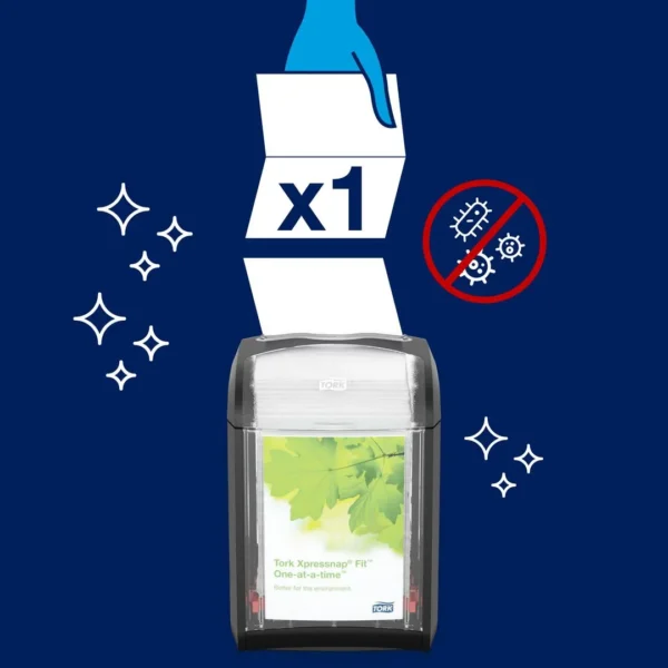 Serviettdispenser TORK N14 bord sort