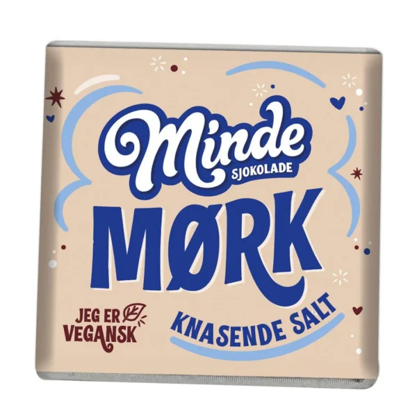 Sjokolade MINDE Mørk salt 5g (500)