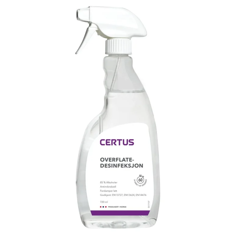 Overflatedesinfeksjon CERTUS spray0,72L