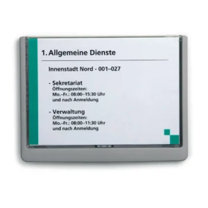 Skiltholder DURABLE A5 klikk