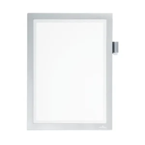 Ramme DURAFRAME NOTE A4 selvkleb. sølv