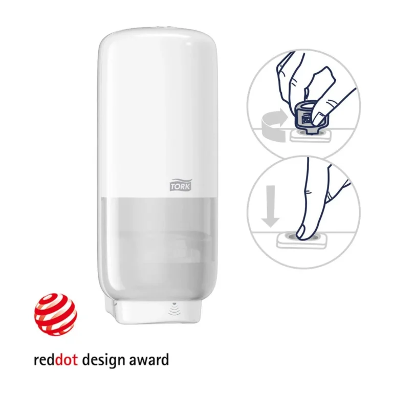 Dispenser TORK sensor skum/flyt. S4 hvit - Bilde 7