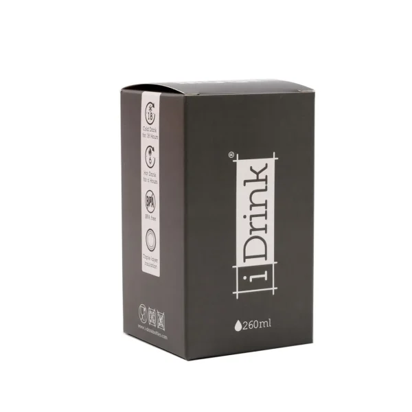 Termokopp IDRINK 260ml grå