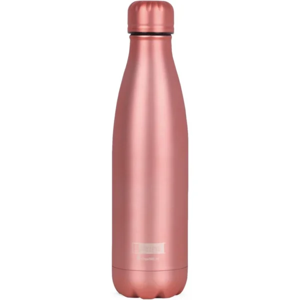 Termoflaske IDRINK 500ml metallisk rosa