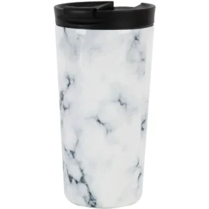 Termokopp IDRINK 350ml marmor hvit