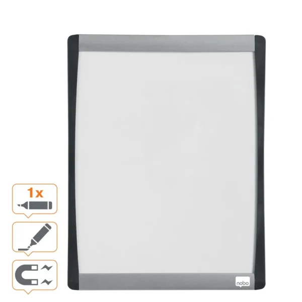 Whiteboard NOBO 28x21,5 buet hvit